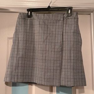 Plaid Mini Skirt